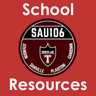 Circular logo for Timberlane Regional School District. SAU 106. Atkinson, Danville, Plaistow, Sandown