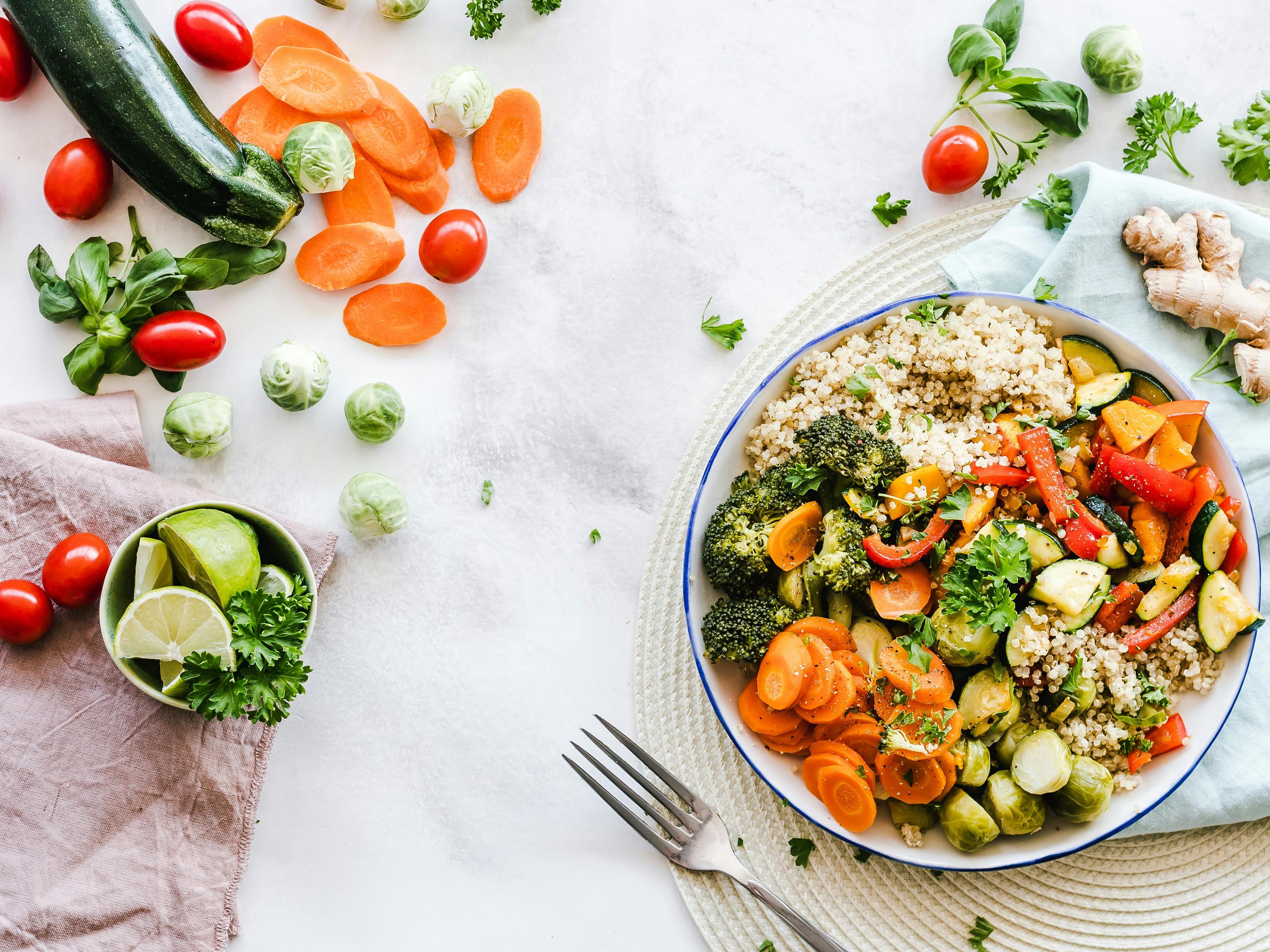colorful food